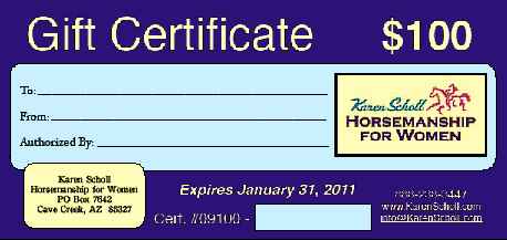 Gift Certificate
